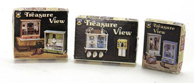 Dollhouse Miniature Treasure View Set,3